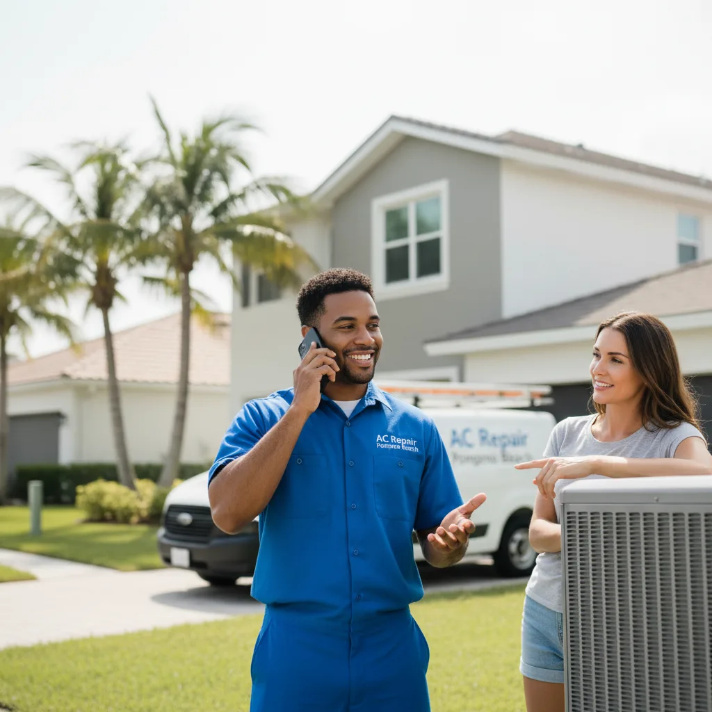 AC Repair Pompano Beach customer support in Delavan